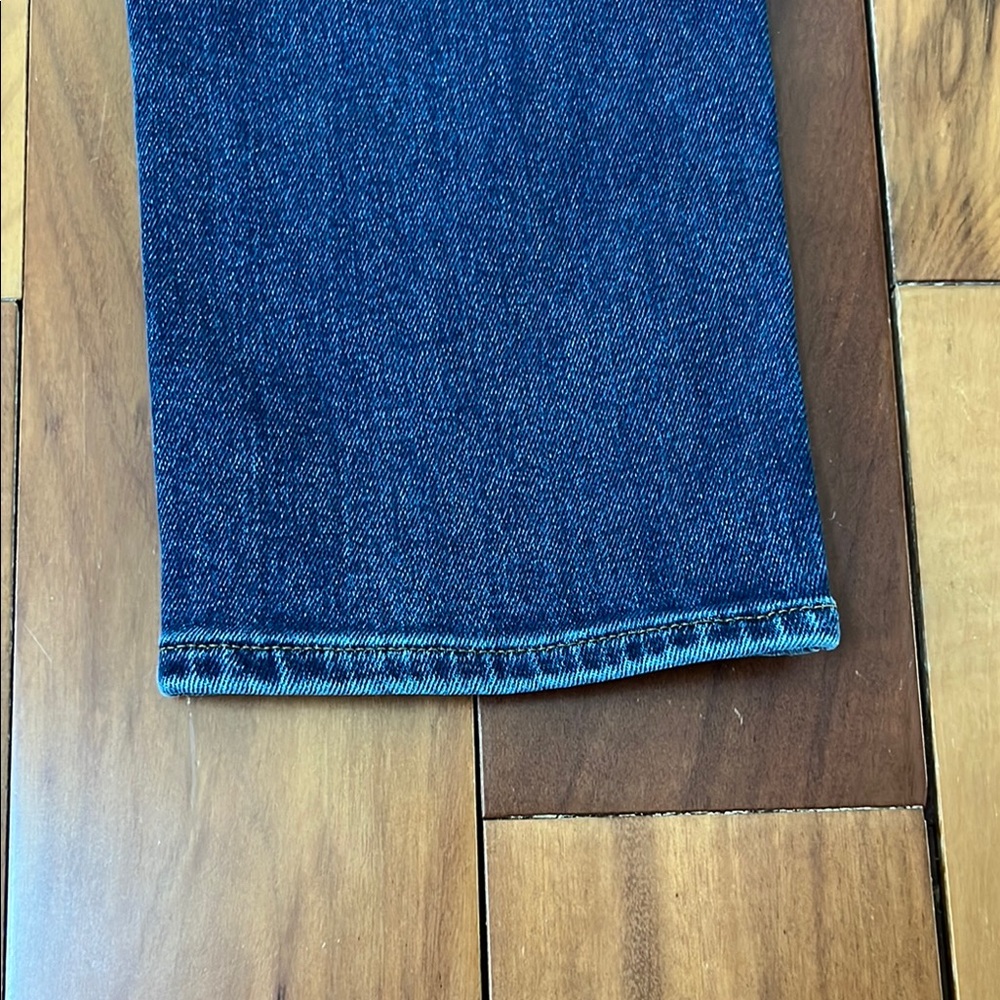 💕Banana Republic NWT Blue Straight Jeans, mid rise, slim fit - Picture 7 of 7